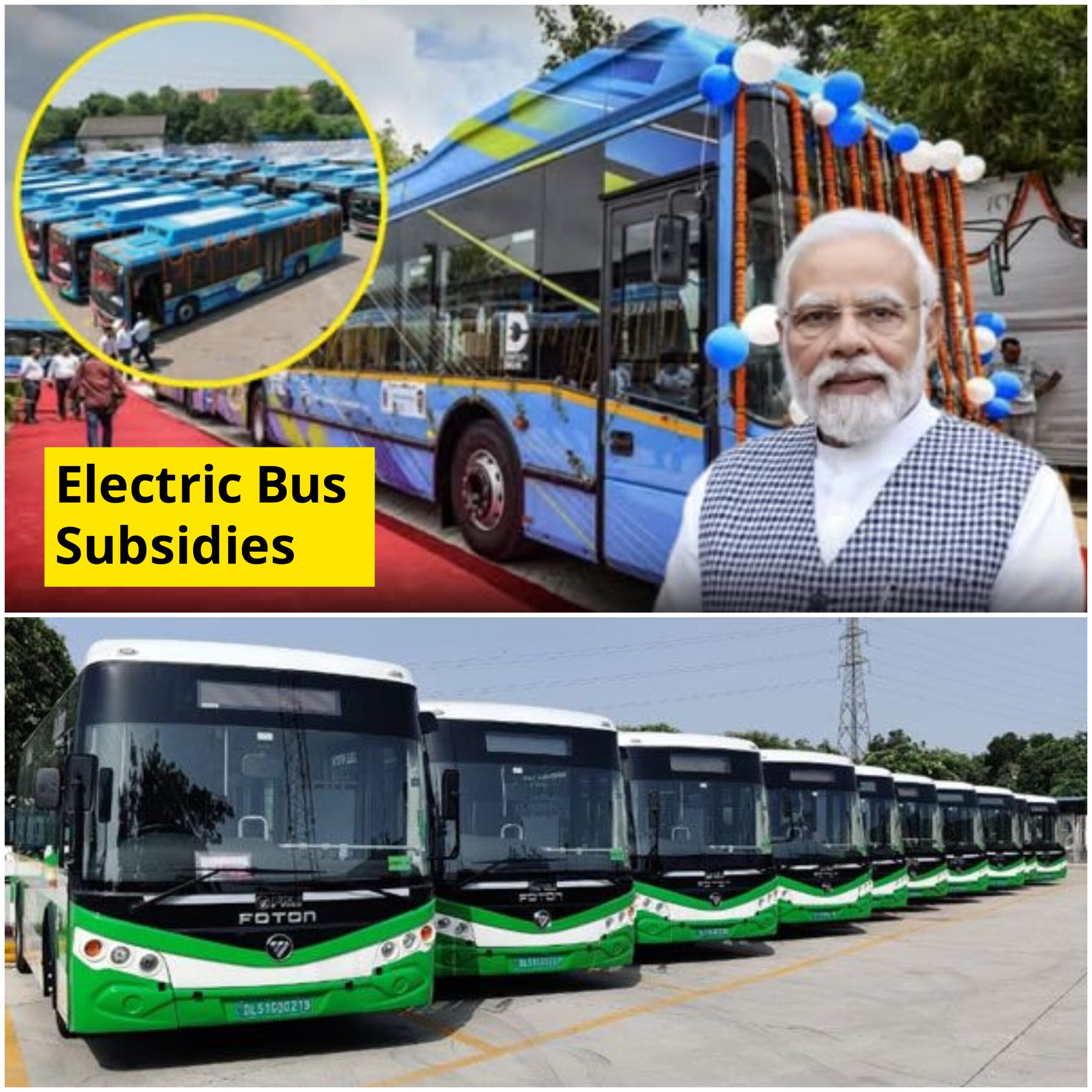 Electric Bus Subsidies: State-wise Policy Comparison और Incentives की पूरी जानकारी